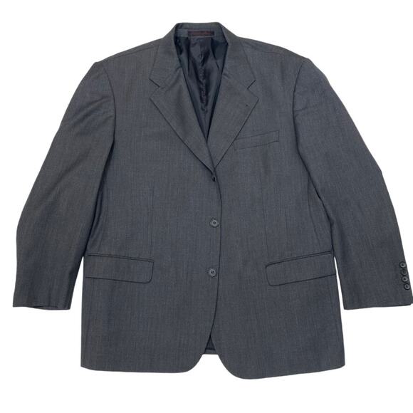 Giorgio Cosani Blazer Mens Dark Gray Sz 48R - Picture 1 of 11
